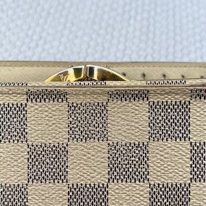 Louis Vuitton Damier Azur French Purse, Wallet! Preowned Condition, Great Price!